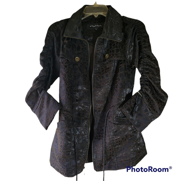 Cheryl Nash Windridge Choc Jacket S - Picture 1 of 10